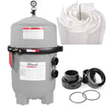 XtremepowerUS Pool Filter In-Ground Spa DE 48 Sq. Ft. 96 GPM