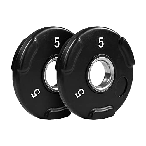 NEXO Fitness Urethane Grip 245lb Plate Set Black
