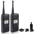 Motorola Solutions DTR700 Digital 2-Way Radio 2-Pack Black