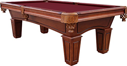 Playcraft St Lawrence 8' Chestnut Slate Pool Table