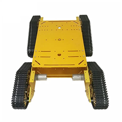 CHANWA 4WD Crawler Metal Tank Intelligent Robot Chassis TD900Silver