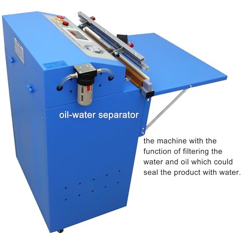 HQHAOTWU Commercial Vacuum Sealer Outside Pumping 23.6inch Blue