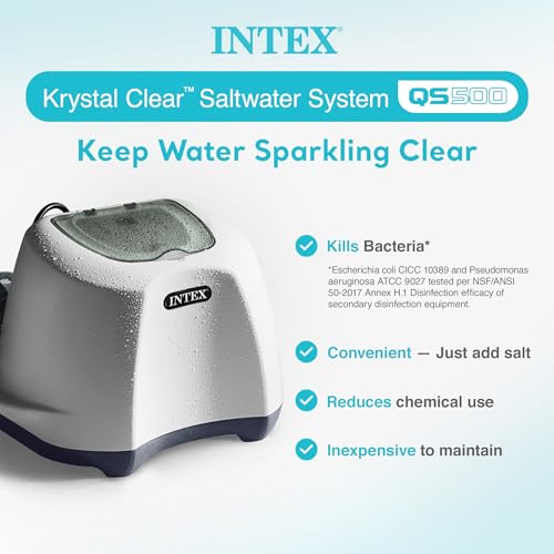 Intex Krystal Clear Saltwater System for Above Ground Pools 6 Pack