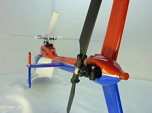 Flight Modal RC Helicopter 470 Bell ARF News Chopper Kit