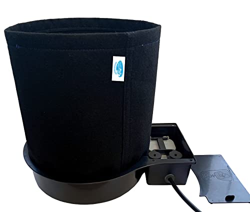 AutoPot 48 Pot GeoPot System with 5 Gallon Fabric Pots - Self-Watering Hydroponic System Black