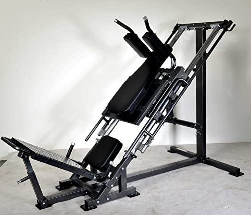 French Fitness FFB Black 45 Degree Linear Leg Press