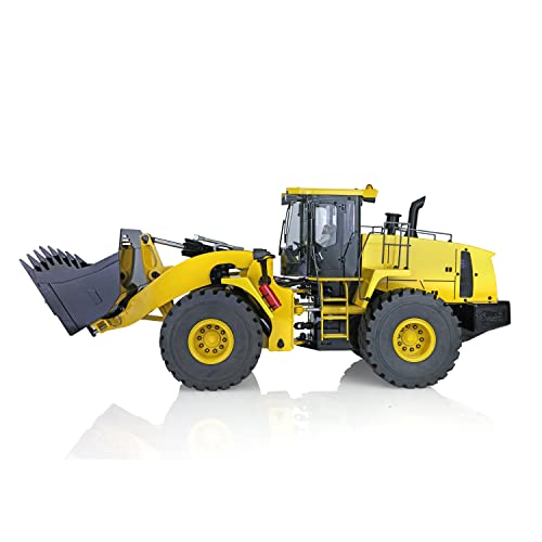 TOUCAN RC HOBBY XDRC 1/14 Metal Hydraulic Loader RC Car Yellow