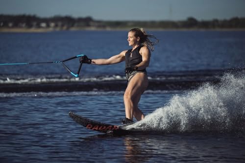 Radar Women's Graphite Lyric Water Ski 65" Carbon/Black/Coral
