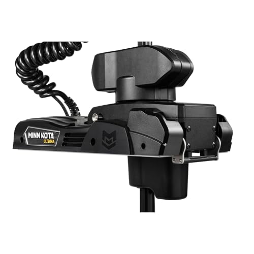 Minn Kota Ulterra Quest 90/115 lb. Thrust Trolling Motor with Dual Spectrum Chirp Sonar, 45" Shaft, Wireless Remote Black