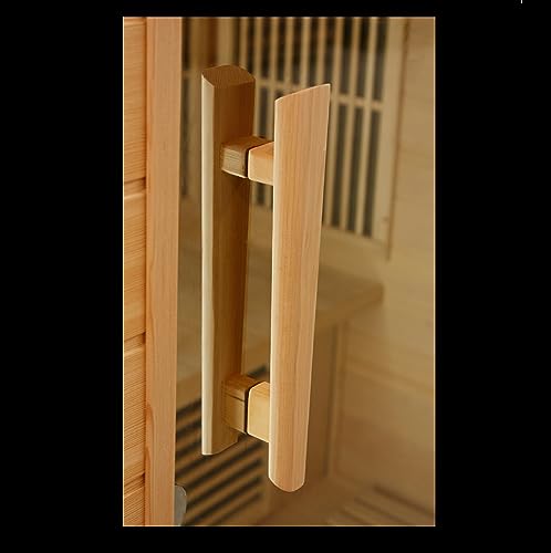 Maxxus Sauna Bellevue Edition 3 Person Low EMF FAR Infrared Carbon Canadian Hemlock
