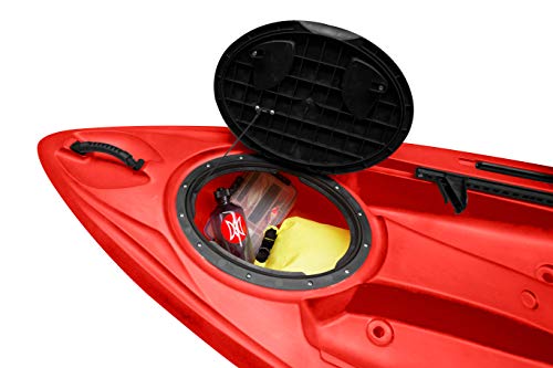 Perception Kayaks Pescador 12 Sit on Top Fishing Kayak | Front Storage Well, Rear Storage, Dual Rod Holders | 12ft | Dapper