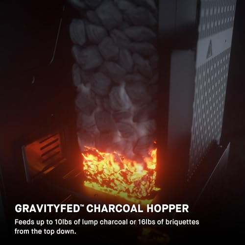 Masterbuilt Gravity Series 1050 Digital Charcoal Grill and Smoker Black