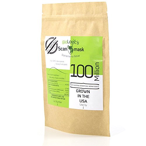 BioLogic Scanmask Beneficial Nematodes for Pest Control 1 Billion Size