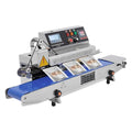 HWBWE Chamber Vacuum Sealer 750W for Wet Foods Blue Silver