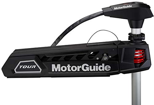 MotorGuide Tour Freshwater Trolling Motor with HD+ Universal Sonar 45-Inch Shaft 82-Pound Thrust 24V Black