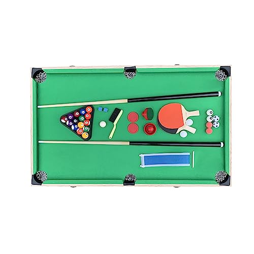 KICK Quatro 55" 4-in-1 Multi Game Table Brown