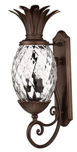 Hinkley Plantation Collection Three Light Outdoor Wall Mount Copper Bronze