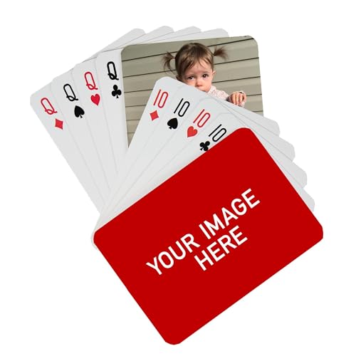 PlayingCardsNow.com Poker Size Playing Cards Deck 50 Pack White