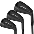 Callaway Golf Apex TI Fusion Iron Set Chrome (Right, Steel, Stiff, 4 Iron - PW)