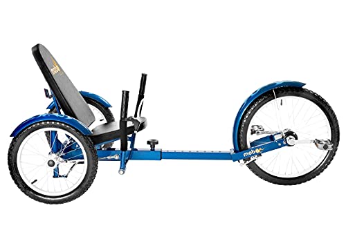 MOBO Triton Pro Adult Recumbent Trike Royal Blue