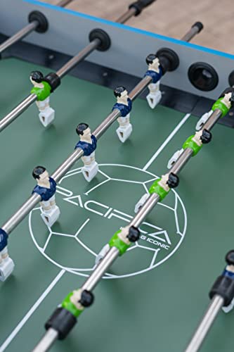 STAG Iconic Pacifica Outdoor Foosball Table Gray/Blue/Black