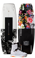 Ronix Wakeboard Package 138 - Quarter 'Til Midnight Wakeboard w/ Rise Boot - 8 White
