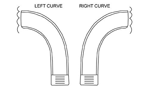 S.R. Smith TurboTwister Left Curve Pool Slide Sandstone