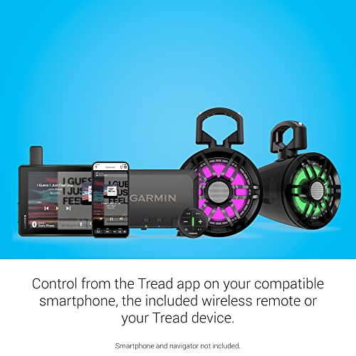Certified Brands Garmin Tread Overland XL Rugged GPS Off-Road Navigator with Fusion Marine Audio System