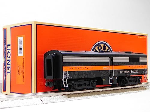 LIONEL TRAINS Halloween Legacy FB-2 Diesel Locomotive #1030B O Gauge Natural Colors