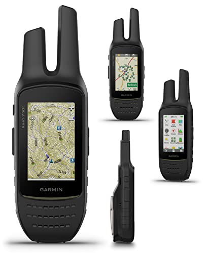 Wearable4U Garmin Rino 750t Two-Way Radio Navigator with Topo Mapping E-Bank Bundle