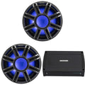 KICKER 12-Inch Premium Marine Subwoofer & 48KXMA12002 Amp Bundle