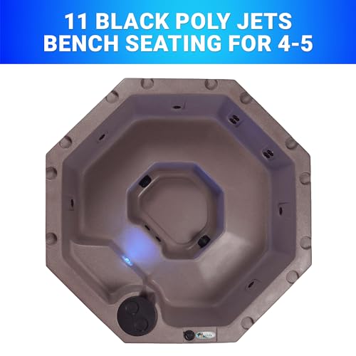 Aqualife by Strong Spas Invi Hot Tub 5-Person LED Lighting Millstone