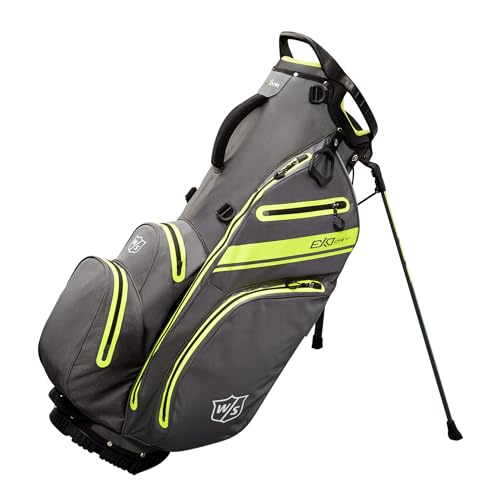 Wilson WS EXO Dry Stand Bag Anthracite/Lemon/Silver