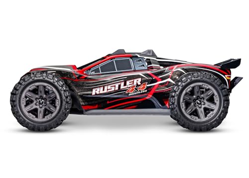 Traxxas RUSTLER 4X4 BL-2S Blue or Red