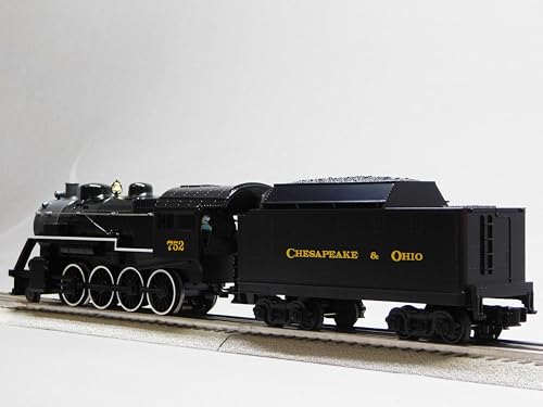 Lionel Chesapeake & Ohio LionChief 2-8-0 Steam Engine 752 O Gauge Black
