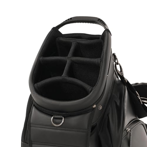 SuperStroke Golf Bag Hybrid for Men & Women, Easy to Carry, Light Weight & Durable, Black
