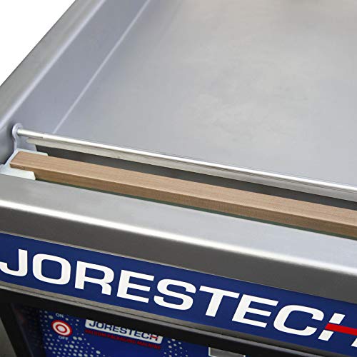 JORESTECH Chamber Vacuum Bag Sealer with Rotary Pump and Embossing Technology Silver