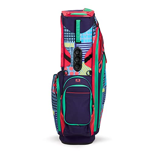 OGIO 2023 WOODE Hybrid Stand Bag Wood Block