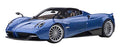 AUTOart Pagani Huayra Roadster Blu Tricolore Carbon Fiber 1:18 Blue