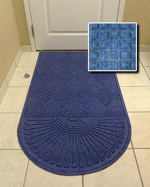 FloorGuard Heavy Duty All Purpose Entrance Mat Diamond 4' x 20' Blue