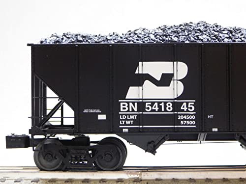 Lionel Burlington Northern 100 TON Hopper 2 Pack O Gauge Black