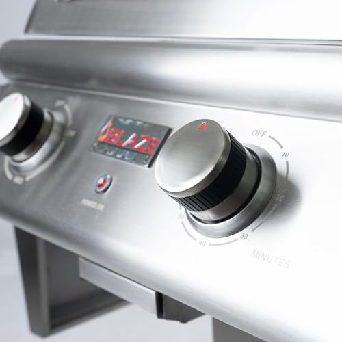 Blaze Outdoor Products 21-Inch Portable 1500 Watt Electric Grill Stainless Steel
