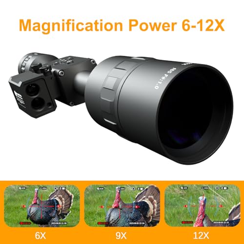 Hwishare Twilite Rifle Scope Full Color Night Vision Black