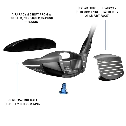Callaway Golf Paradym AI Smoke TD Fairway Wood Black