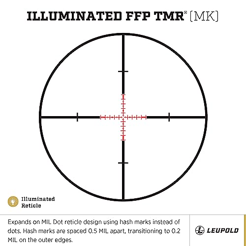Leupold Mark 5HD 2-10x30 M5C3 FFP Illum. TMR Riflescope Matte Finish