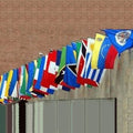 Eder Flag Organization Of American States Flag Set 2x3 Foot SolarMax Nylon