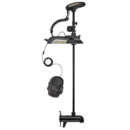 Minn Kota Terrova Freshwater Electric-Steer Bow-Mount Trolling Motor with Universal Sonar 2 & i-Pilot GPS, 112 lbs Thrust, 60" Shaft Black
