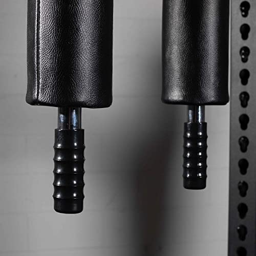 Titan Fitness Rackable Safety Squat Olympic Bar 1,500 LB Shoulder and Arm Pads Balanced Camber Design