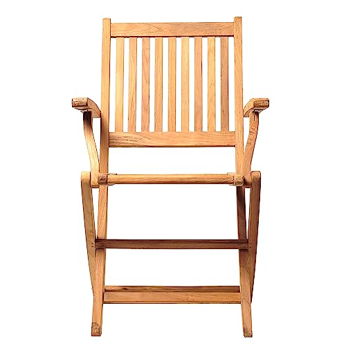 Amazonia Teak Dubai 9-Piece Square Dining Set Light Brown