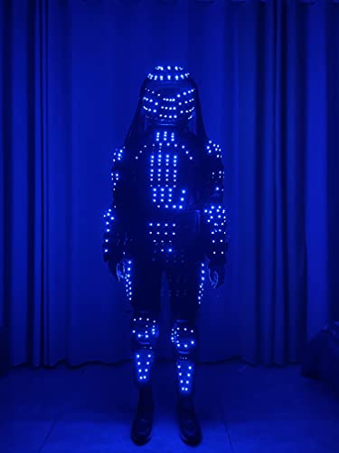 Generic Remote Control LED Robot Suit XXL Black